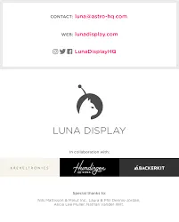Lunadisplay